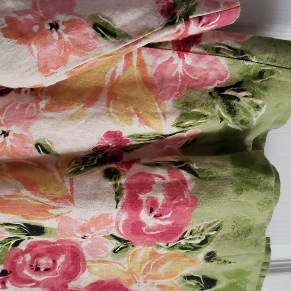 JM COLLECTION Linen Blouse Jacket - Picture 7 of 11